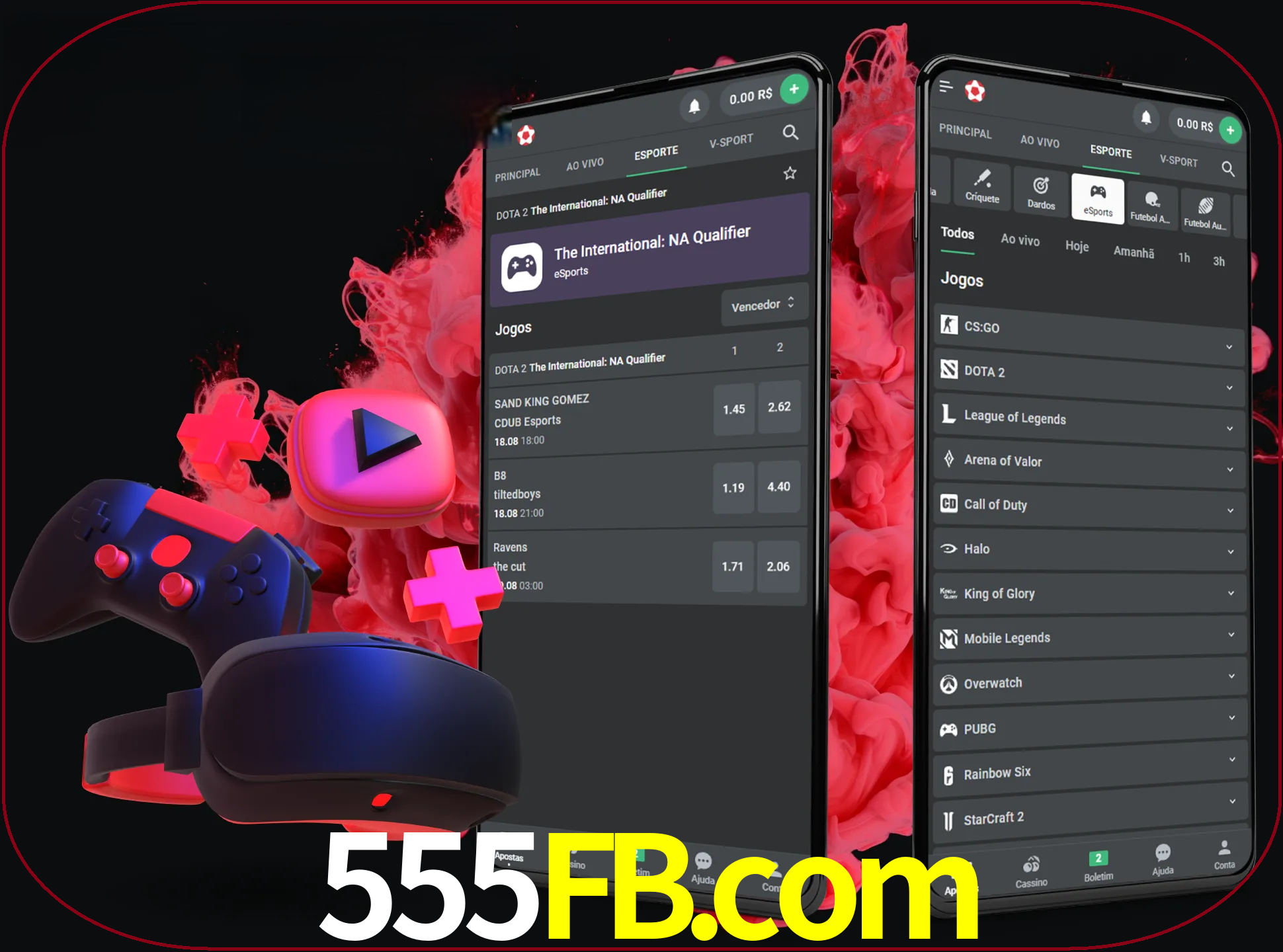 Para ter a aplicação móvel 555fb no seu smartphone, basta descarregar o ficheiro apk e seguir as instruções.